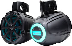 DD Audio Set Marine Speakers Waterproof 5" with 100W RMS Black
