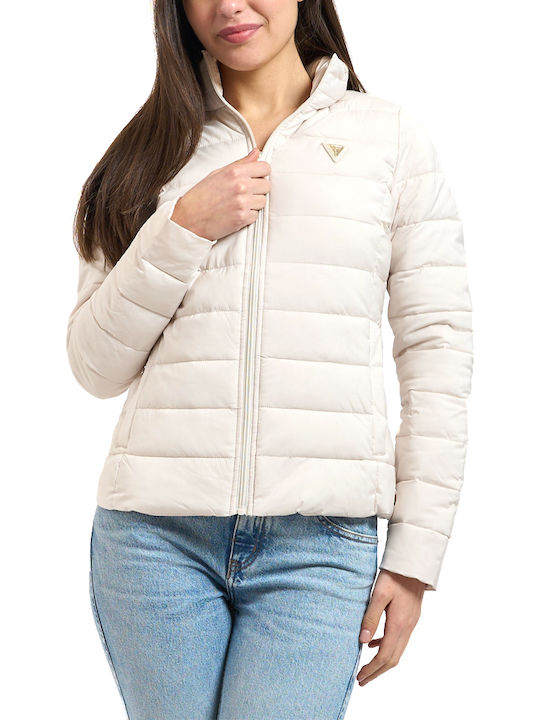 Guess Short Women's Puffer Jacket Waterproof fo...