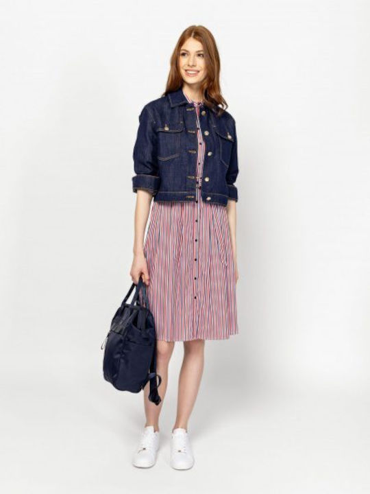 Women's Jean Jacket D.k Blue Denim