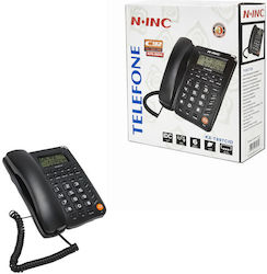 Ninc Ενσύρματο Τηλέφωνο Γραφείου Λευκό 016052