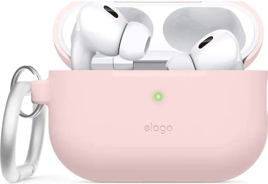 Ελάγκο Ελάγκο Airpods Pro 2 Χάνγκ Σιλικόνη Θήκη Θήκη Καραμπίνερ Airpods Pro 2 Ροζ Εγγύηση Ασφάλειας Απλές Δόσεις Δωρεάν Αποστολή 170 Ζλ