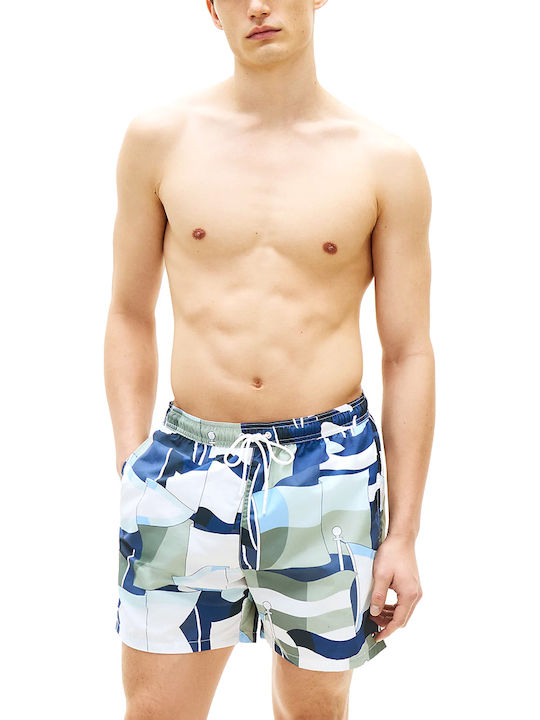 Tommy Hilfiger Herren-Bademode Kurze Hosen Weiß...