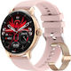 Έξυπνο Ρολόι Rubicon Smartwatch Rubicon Rncf35 Ροζ Κλήσεις Ειδοποιήσεις Bt Call