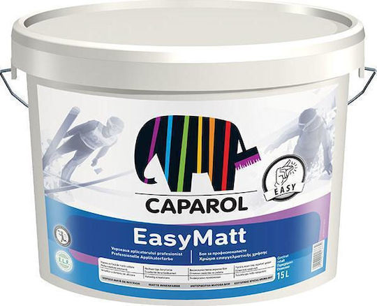 Caparol Vopsea Plastică Ecologică pentru Utilizare Interioară Albă 10l