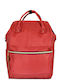 Rock Club School Backpack Red