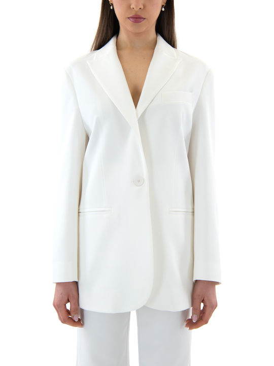 Zoya Damen Blazer Weiß