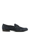 Δερμάτινα Ανδρικά Loafers σε Μπλε Χρώμα