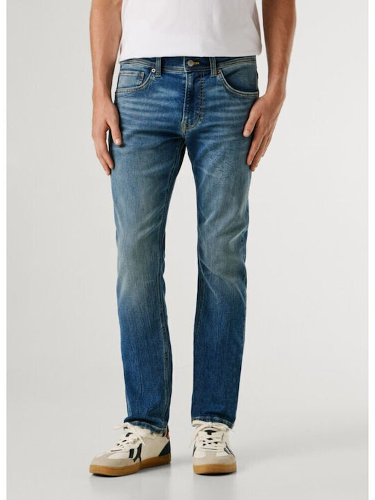 Men's Slim Fit Blue Jeans