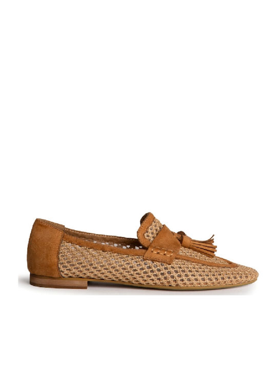 Women's Loafers in Brown Colour