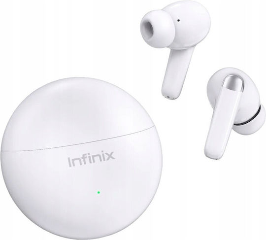 Infinix Buds Neo Bluetooth Kopfhörer mit Ladekoffer Weiße