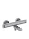 Deante Thermostatic Gray Bathtub Mixing Faucet