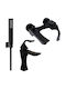 Mexen Mischen Badewannenarmatur Komplettes Set Schwarze