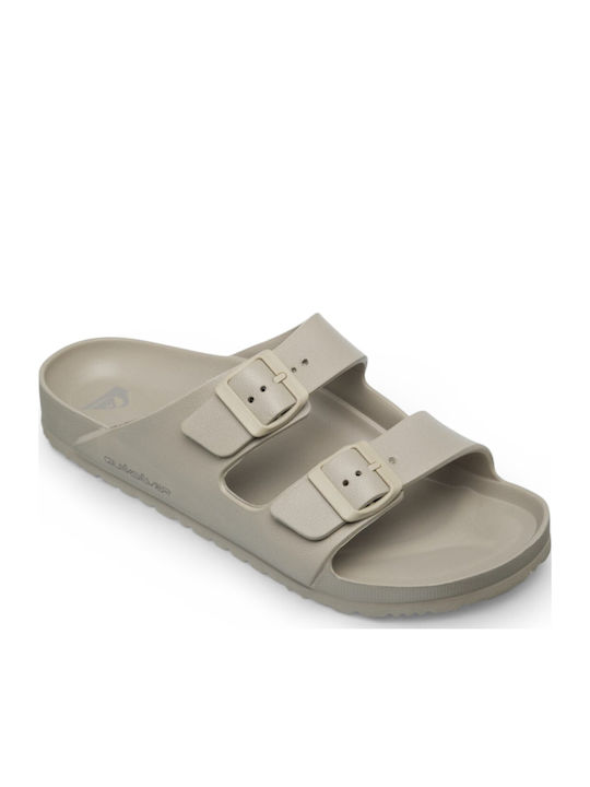 Quiksilver Embark Men's Anatomic Flip Flops Beige