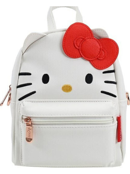 Sanrio Παιδική Τσάντα Πλάτης Λευκή 25x15εκ.