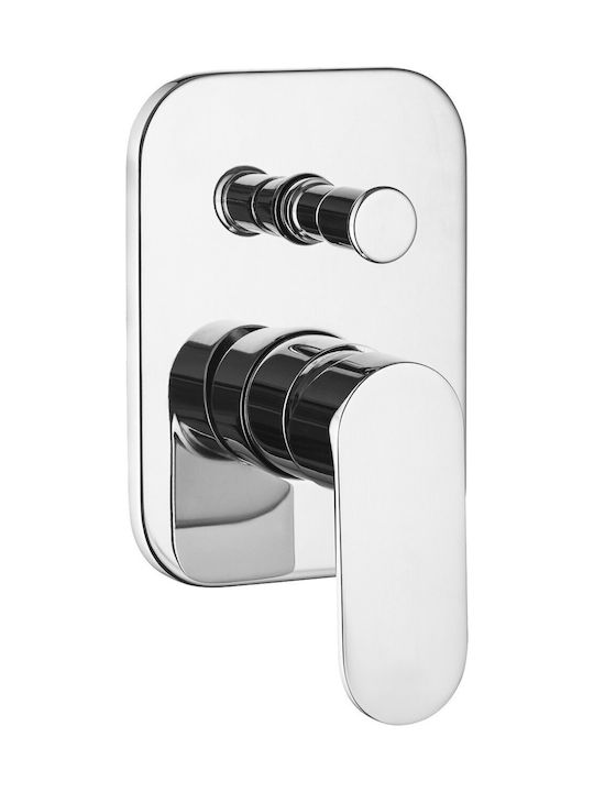 Deante Built-in Faucet Mixer for Shower Gray 5908212085585