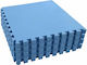 vidaXL Gymnastikmatten Puzzle Gymnastikmatten Blau 60x60x1cm 24Stücke