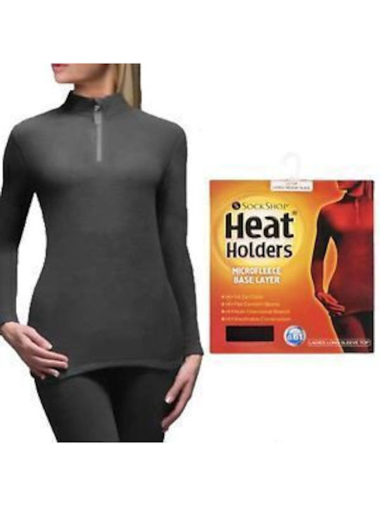 Heat Holders Top Θερμοεσώρουχο Μαύρο