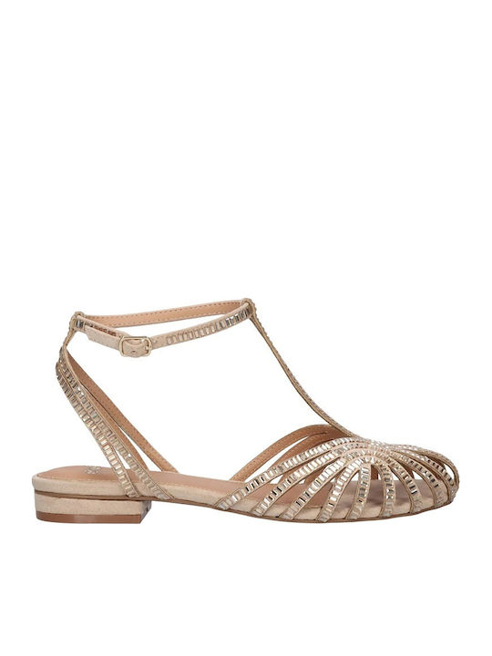 Alessandra Bruni Beige Sandals