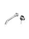 Granitan Granitan Eingebaute Wasserhähne Set Für Waschbecken Silber 5905036622231
