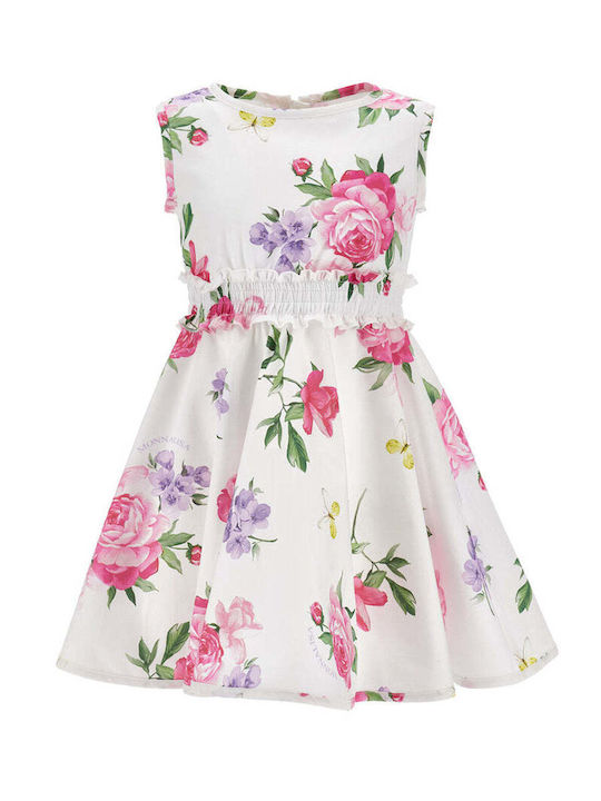 Girls' Παιδικό Φόρεμα Αμάνικο Floral Πολύχρωμο