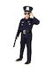 Kinderkostüm für Karneval MUSCLE POLICEMAN