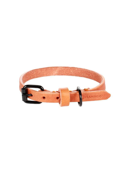 Flamingo Κολάρο Σκύλου Collar Leano Cognac Xl 47-57cm X 30mm Flamingo Κολάρο Σκύλου Collar Leano Cognac Xl 47-57cm X 30mm