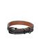 Flamingo Κολάρο Σκύλου Collar Montana Leather Black Xl 47.5-58cm X 28mm