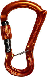 Climbing Carabiner Dmm Ceros Screwgate Orange