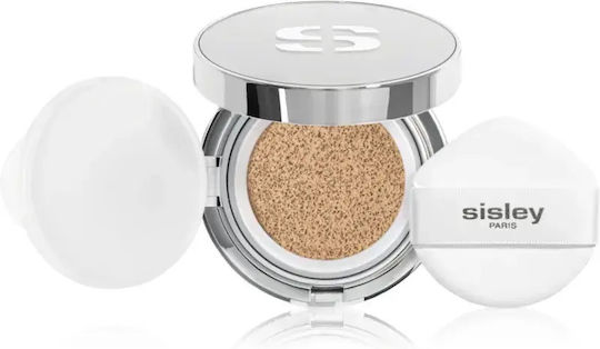 Sisley Paris Phyto-blanc Le Омекотяване Компактен Фон дьо тен SPF50 00w Shell