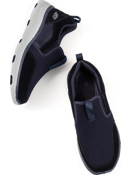 The Shoemart Men's Slip-On Blue