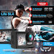 Patona Life SL4 5K Action Camera 5K Underwater Batteries + Dual Charger + 64GB Card + Accessories with 2" Black Screen