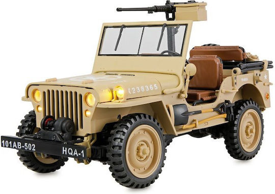 Amewi Scale Τηλεκατευθυνόμενο Αυτοκίνητο Crawler 4WD Μπεζ