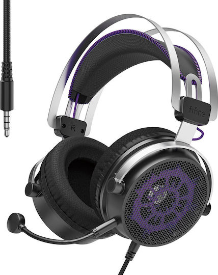 Fifine H18 Über Ohr Gaming-Headset mit Konnektivität 3,5 mm für PC / PS4 / PS5 / XBOX