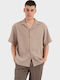 Resort Short Sleeve Shirt Brown