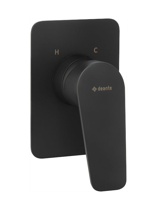 Deante Built-in Faucet Mixer for Shower Black
