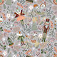 Βαμβακερό Ύφασμα Christmas Nutcracker 100x160cm