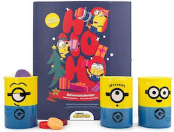 Minions Candles Advent Calendar Tealight Scented Lamp + 24 Scented Wax Pieces