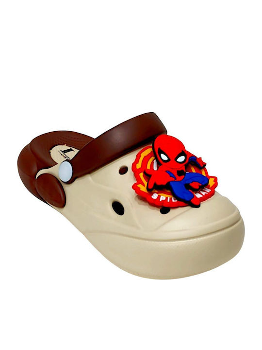 Kids Beach Clogs Beige LT-6009-BEIGE