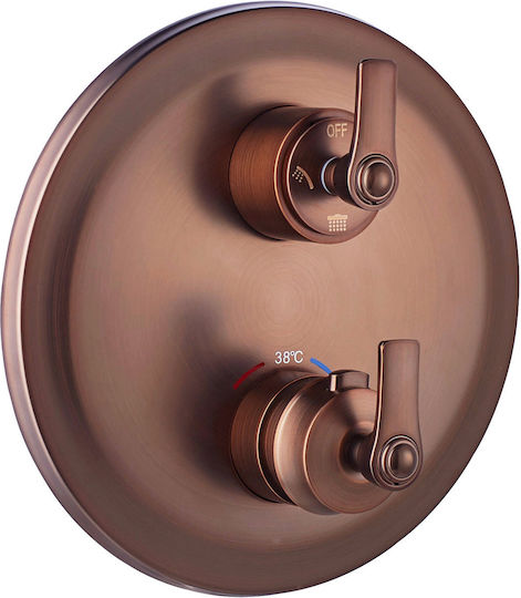 Omnires Built-in Battery Mixer For Copper Bathtub
