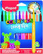 Maped Color’ Peps Long Life Μαρκαδόροι Ζωγραφικής Λεπτοί Σετ 12 χρώματα