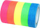 Set of 5 Phosphorescent Colored Tapes 1.5cm X 500cm Black Light Effect Crafts 5500c Oem