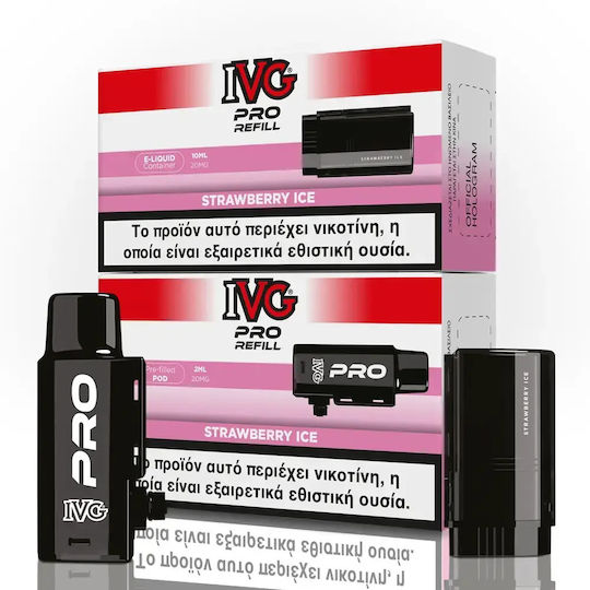 IVG Vuse Einweg-E-Zigarette Strawberry Ice 2ml 20mg Rote