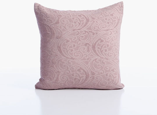 Nef-Nef Homeware Μαξιλαροθήκη Mirelle Μωβ 50x50εκ. Nef-Nef Homeware Μαξιλαροθήκη Mirelle Μωβ 50x50εκ.