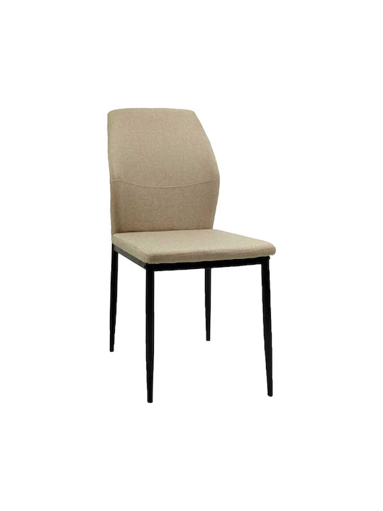 Diaz Ess- und Küchenstühle mit Stoffbezug Beige...