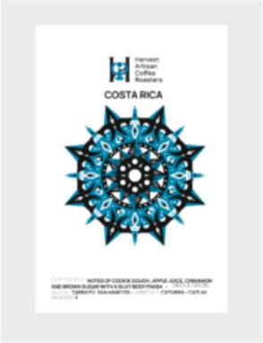 Harvest Καφές Espresso Costa Rica σε Κόκκους 250gr