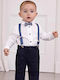 Kids Long-Sleeved White Shirt