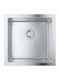 Grohe Chiuvetă Submasă Inox 46.4x46.4cm Gri