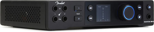 Fender Quantum HD 2 2777706608 Външна Професионална Звукова Карта с USB Свързване
