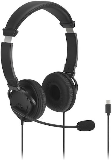 Kensington Classic EQ On Ear Multimedia Headset with Microphone and USB-C Connectivity