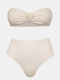 Bikini Set High Waist Ivory